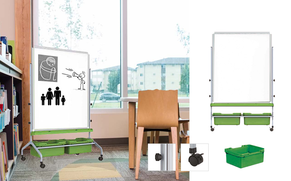 Tableau blanc mobile